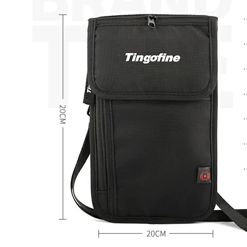 
YIPINU travel unique passport holder nylon Hanging neck Family Fashion Passport pouch 