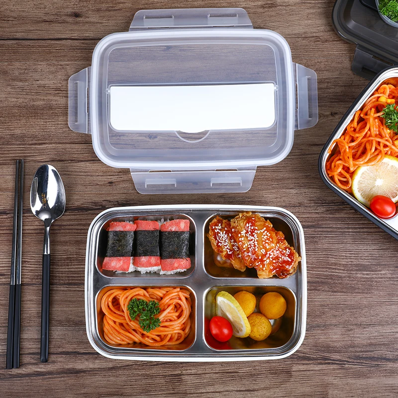 
BPA Free warm food container,metal stainless steel kids school bento lunch box for student 
