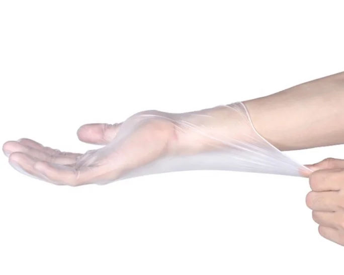 china high quality PVC vinyl  disposable gloves powder  free