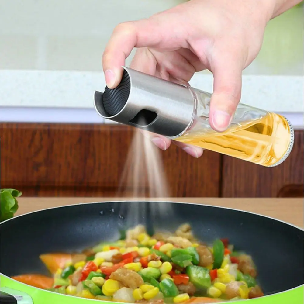 2021 hot sale Olive Oil Sprayer, Portable Oil Dispenser, Oil Spray Bottle for BBQ, Salad, Baking, Roasting, Grilling, Frying