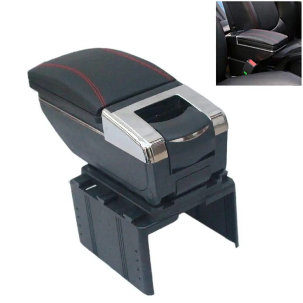 Автомобильный Центральный контейнер, органайзер, универсальный подлокотник, автомобильный подлокотник