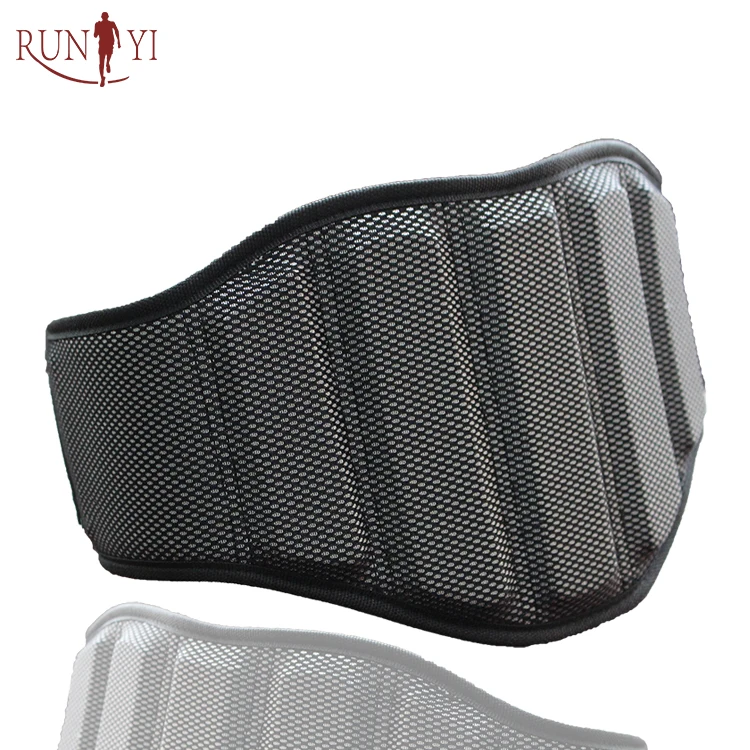 RUNYI для тяжелой атлетики, бодибилдинга пользовательские тиснением назад поддержка Тяжелая атлетика ремень для мужчин и женщин