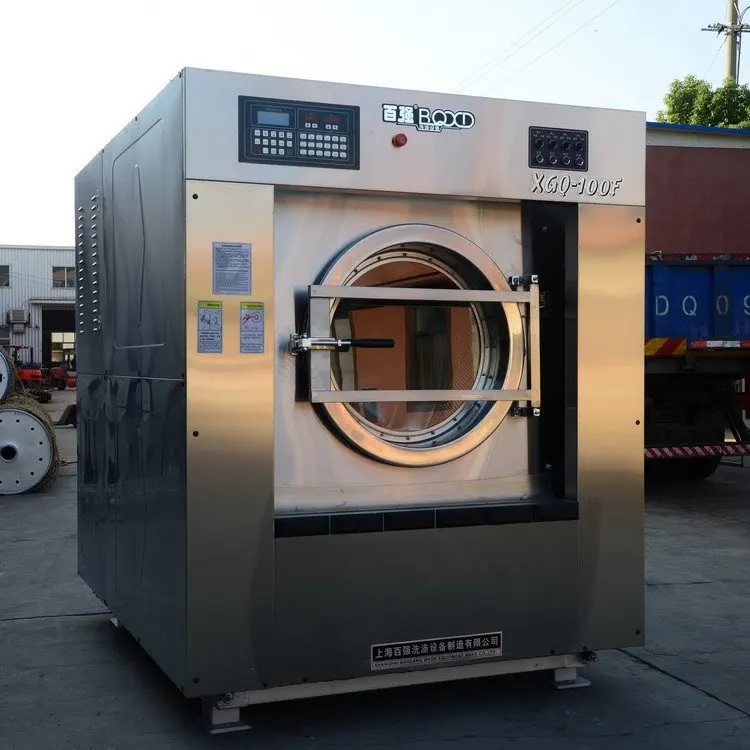 Big capacity heavy duty industrial washing machines and dryers