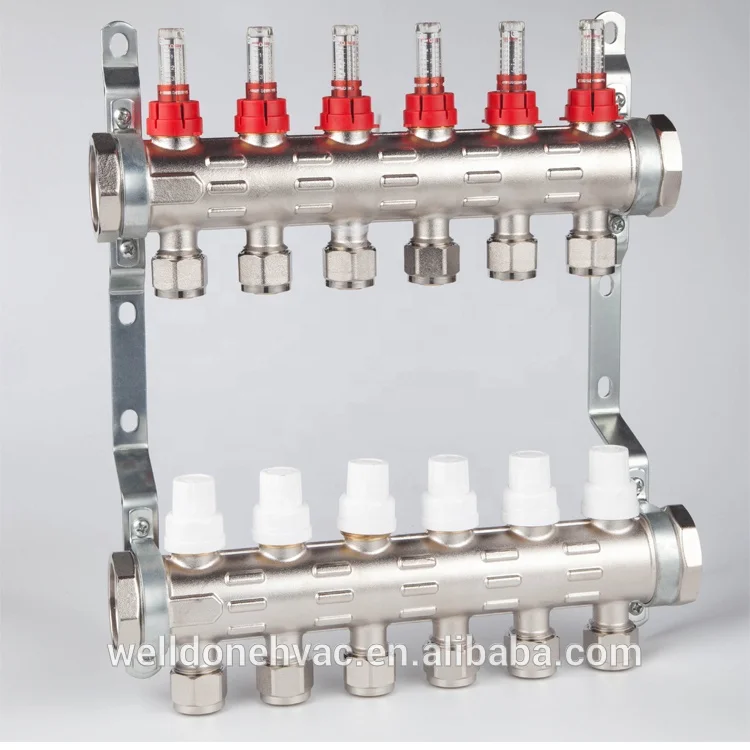 hot sale brass Manifold with automatic air release in welldone company