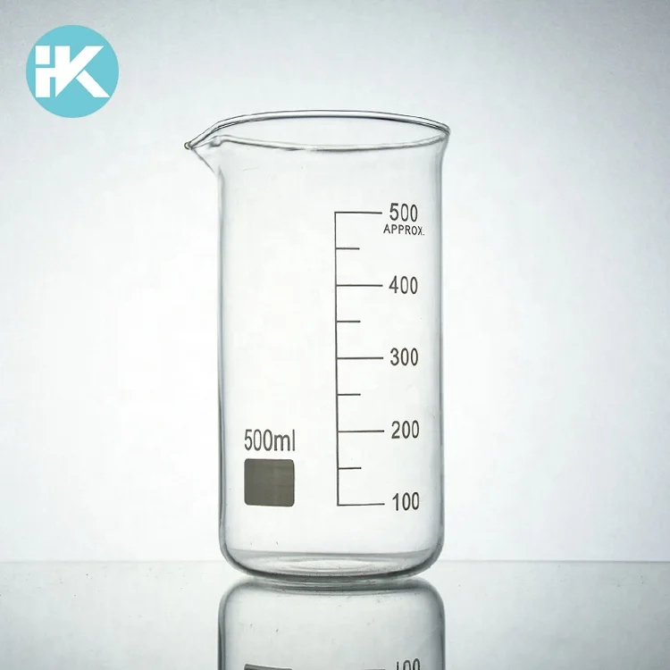 Huke индивидуальные tall форма boro 3,3 500 мл стекло окончил beaker