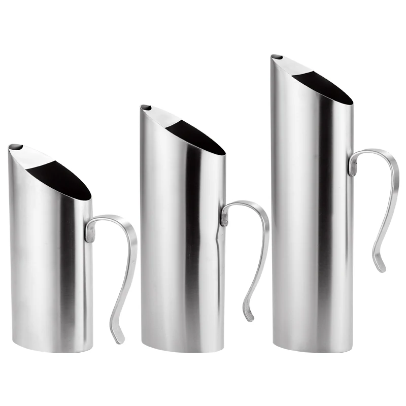 
Luxury Europe Style Kitchen Accessories Dinnerware Sets Stainless Steel Coffee Jug Water pitcher 