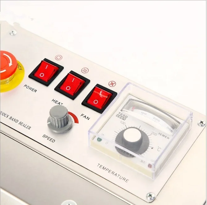 FR900 Plastic Film Sealing Machine continuous band sealer machine