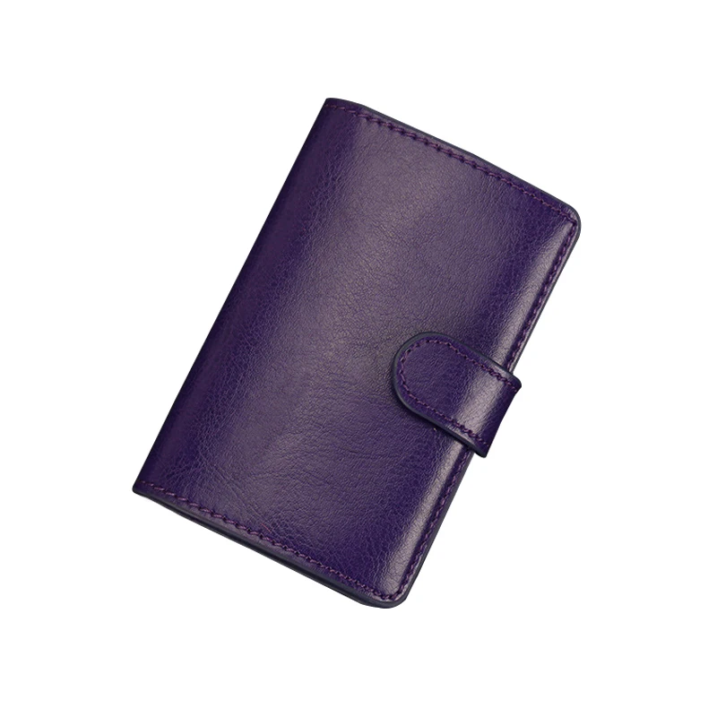 High quality anti RFID wallet aluminum ID card holder