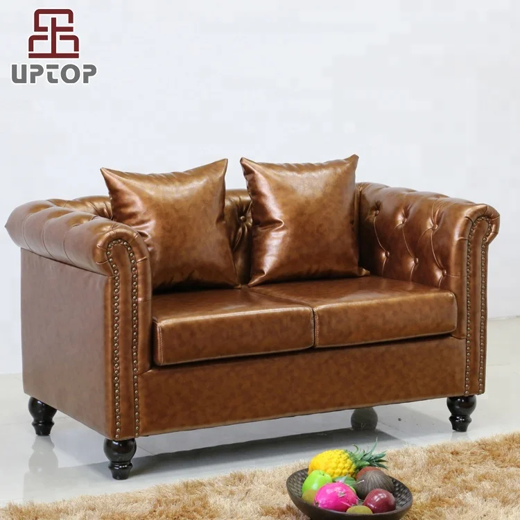 (SP-KS316) Customized modern leather chesterfield sofa factory price wholesale