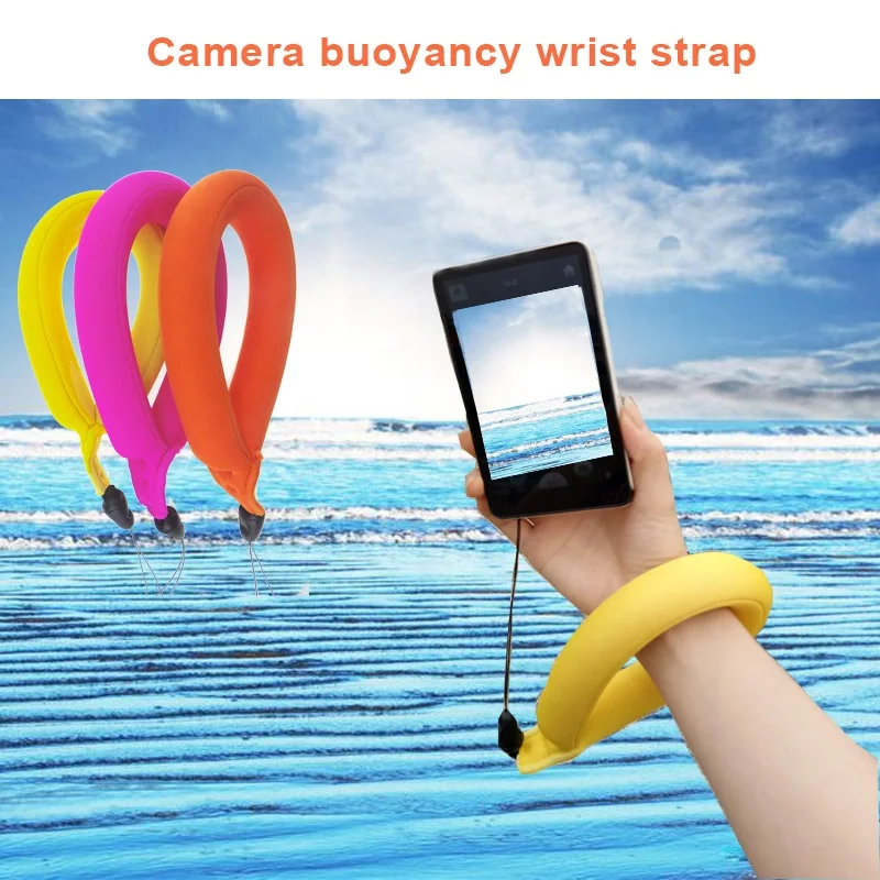 
Waterproof Camera Floating Strap Wrist Band Swimming Diving Camera Buoyant Hand Strap Camera Accessories 