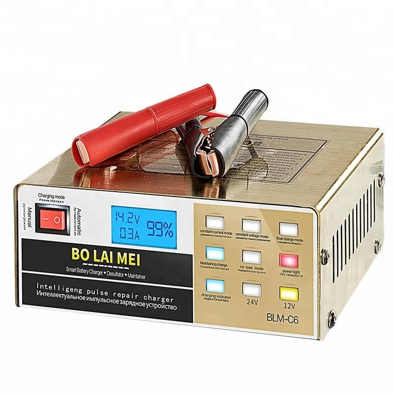 150AH Wholesale Factory sell intelligent 12V/24v 10A battery charger