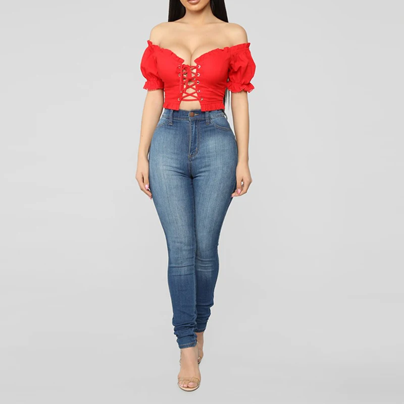 
Summer Women Crop Tops Fitness CropTops Blouse 