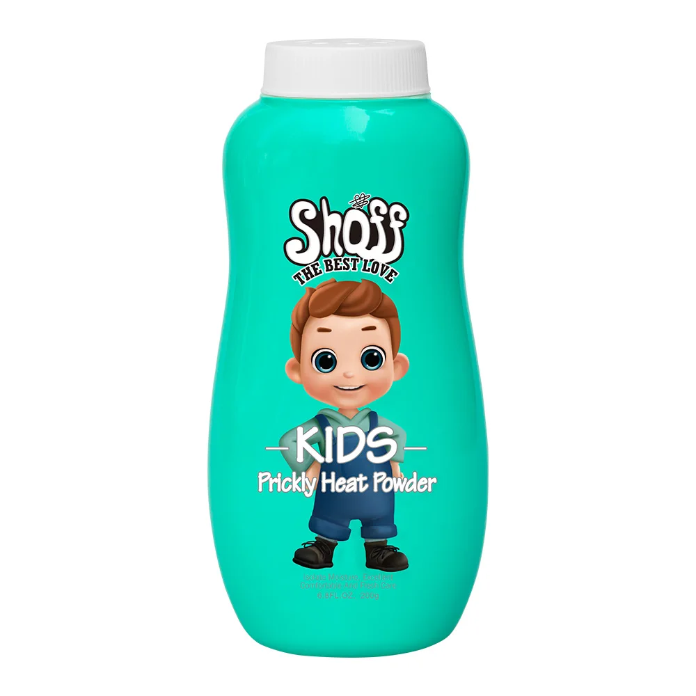 
Shoff Baby Powder with Naturally Derived Cornstarch Aloe & Vitamin E, Hypoallergenic. 