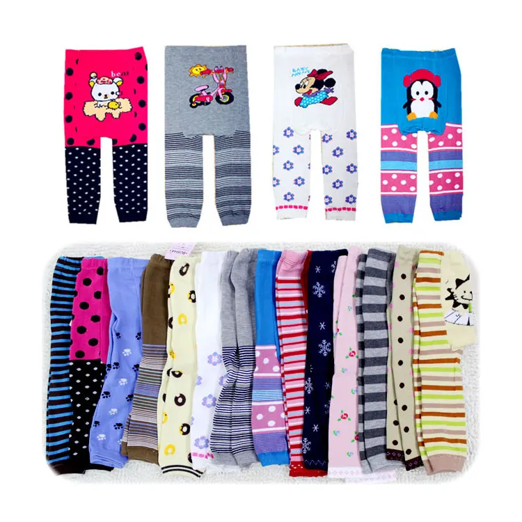 
wholesale newborn cotton cartoon designs baby crawling pants toddler leggings 