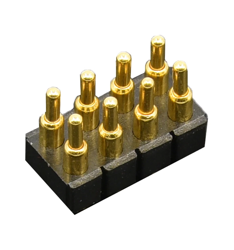 
Electronic Component Contact Pins 1mm 2mm 3mm 4mm Brass Connector Pogo Pin High Current Pogo Pin 