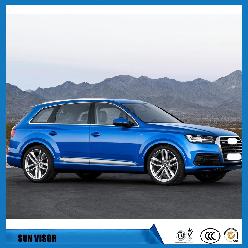 Window Deflector Visor Rain Sun Vent Cover For Audi Q7 2016