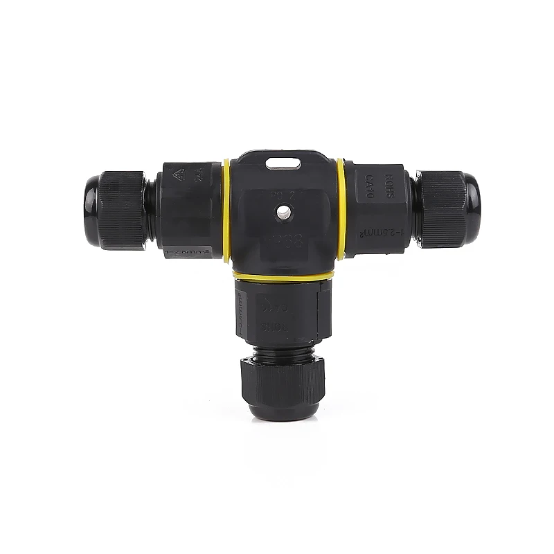 
T type waterproof connector IP68 for led lighting good quality 
