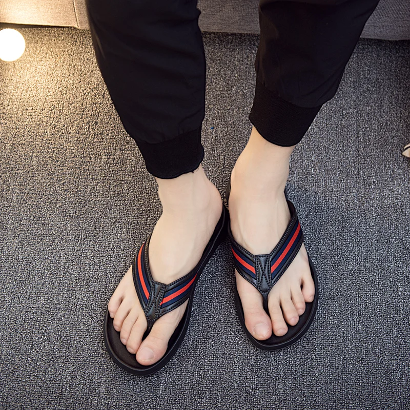 Summer promotional fashion competitive high quality practical flip-flops for men