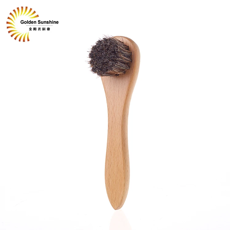 Small Horsehair Shoe Brush Cleaning Shoe Cleaning Water Brush (62106736992)