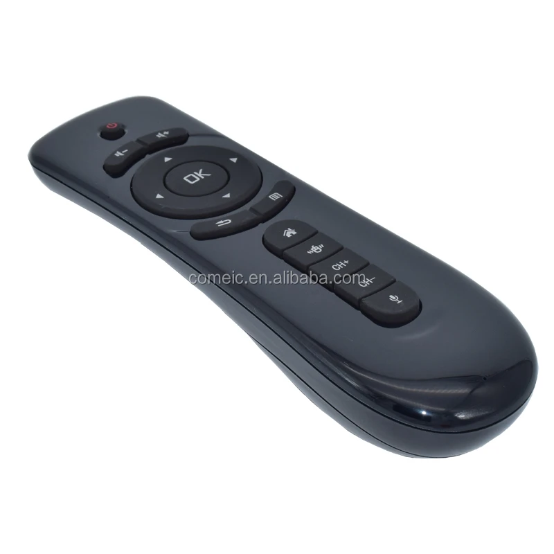 Comeic T1 air mouse voice control for Google assistant on Android tv box Smart tv easy to use Voice command