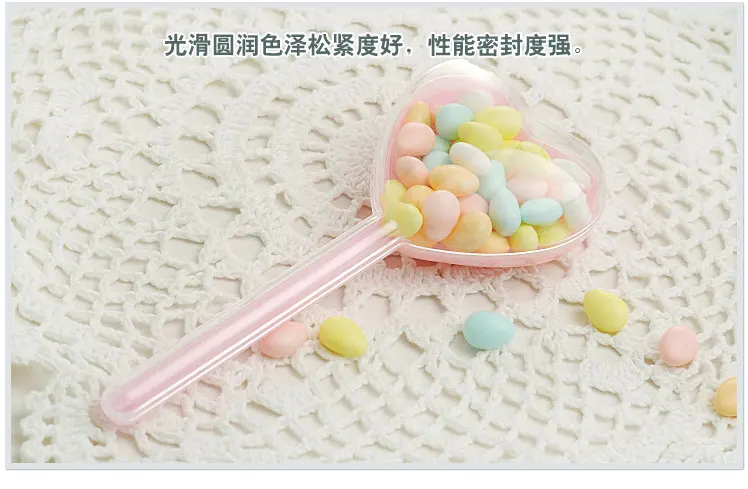 Wholesale Plastic Hollow Lollipop Transparent Party Packaging candy Box