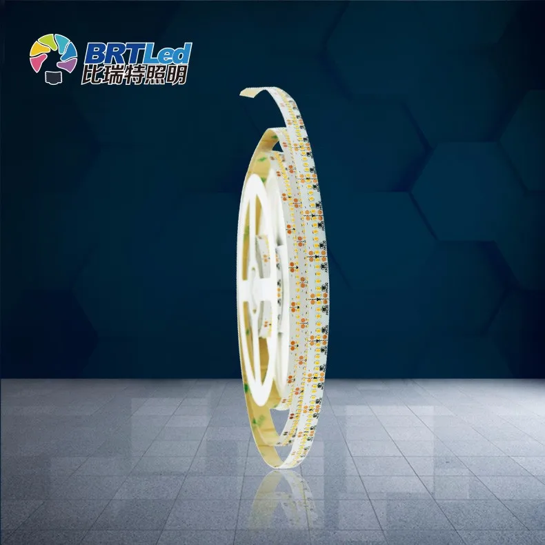 Double Color Temperature Dimming SMD 2216 White Two-color LED Light Strip 240Leds/M