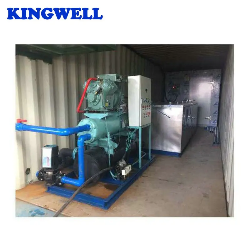 Kingwell Ice Making Machine Block Ice Machine Industrial Ice Maker For Sale