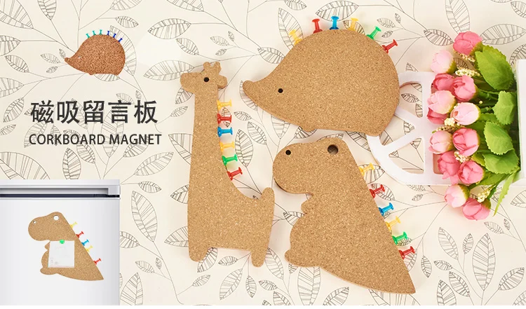 Индивидуальный магнит в форме динозавра для холодильника для дома и офиса