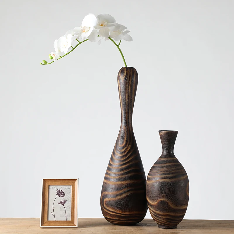 New Home Decoration Western Artistic Vase Decor Modern Flower Vases Decoration Floral Tall Vase