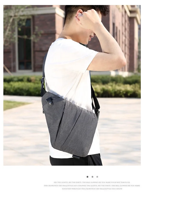 New product launch Men tactical chest bag chest bag
