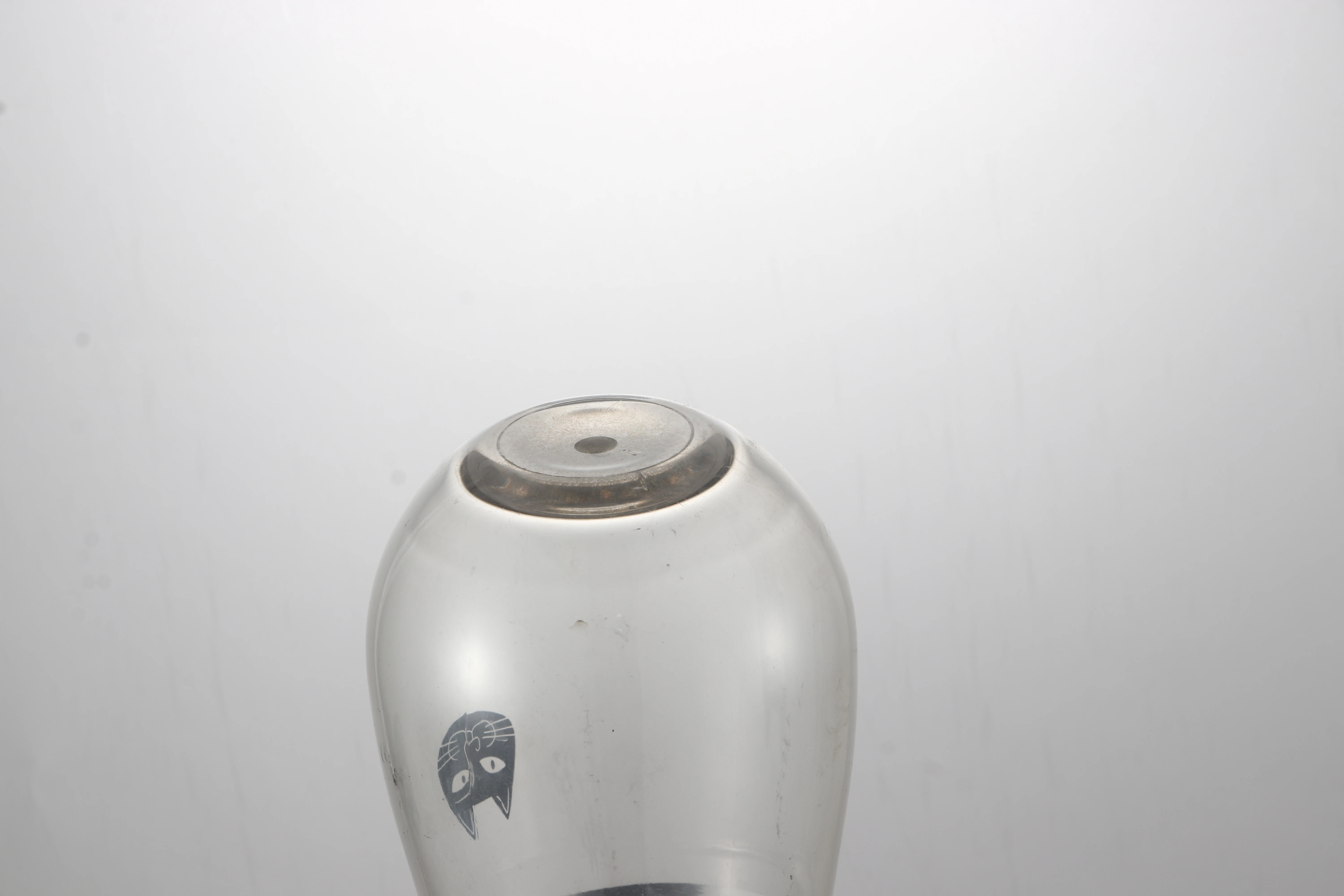 Factory Wholesale Blown Round Shape plastic Stemless champagne wine glass personalized acrylic stemless wine glasses