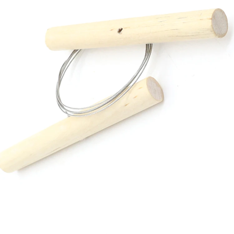 Hand Crafts Tool Wood Knife Wire Clay Cutter For Plasticine Cheese Ceramic Art Works Pottery Tools