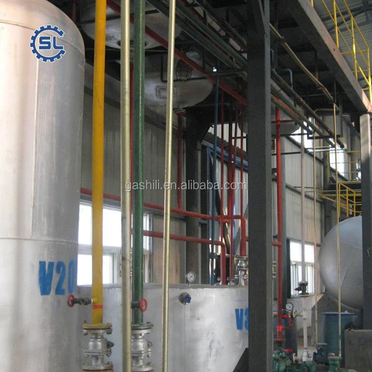 Gashili Brand Biodiesel Making Machines Used Cooking Oil Animal Palm For Plant