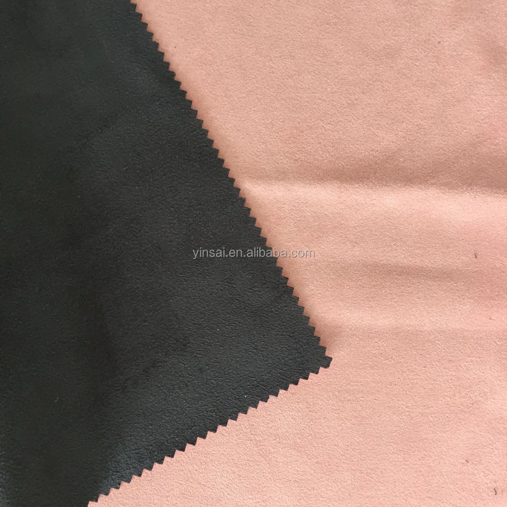 Manufacturer direct supply polyester microfiber suede fabric with high quality