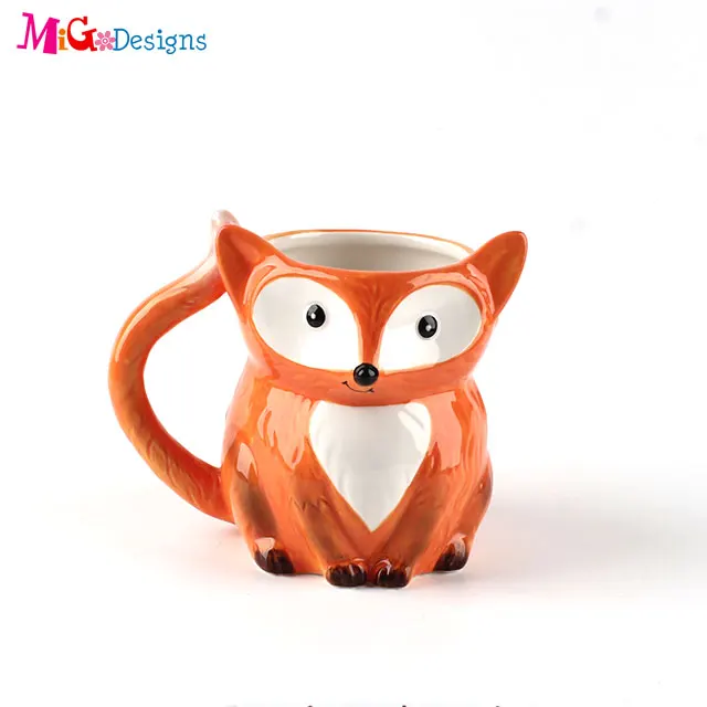 
Wheat Unicorn Tiki Your Custom Sublimation Ceramic Wolf Coffee Mug 