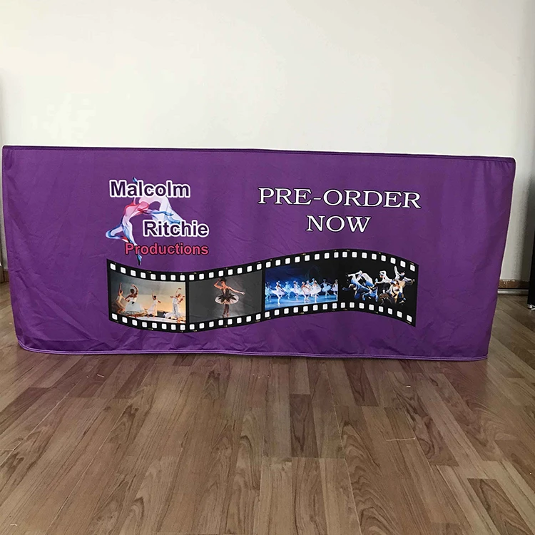 China Wholesale Tension Fabric Custom Table Cloth