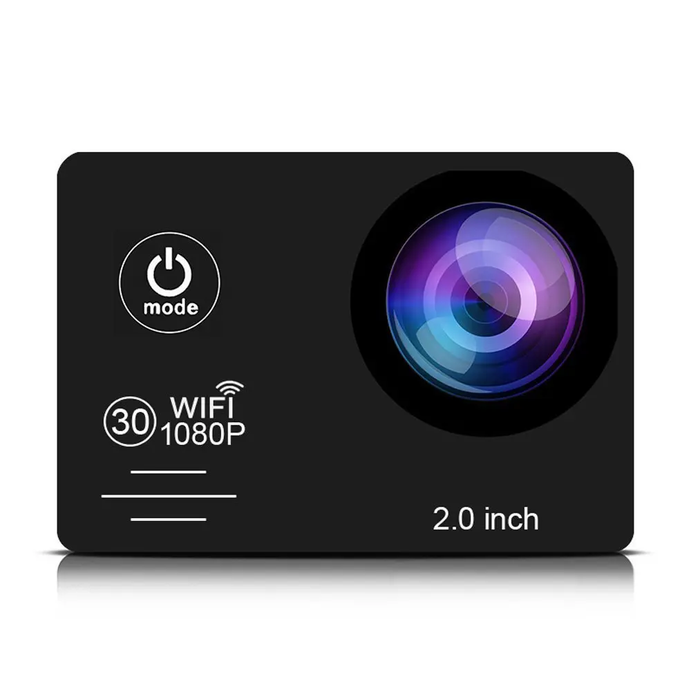 12mp Full HD 1080p мини Экшн камера wifi используется для дайвинга/серфинга/плавание/мотоцикл гонки