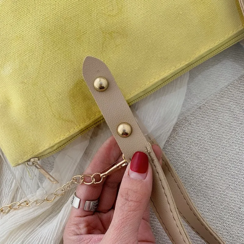 
2019 Tote Bag Style and Women Clear Beach Shopping Bag Transparent PVC Jelly Bag 