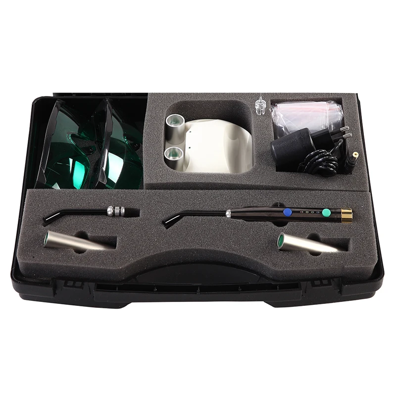 
AKsDenT F3WW Dental Diode Laser Low Level Laser therapy Photo-activated Disinfection ( PAD ) Diode Heal Laser 