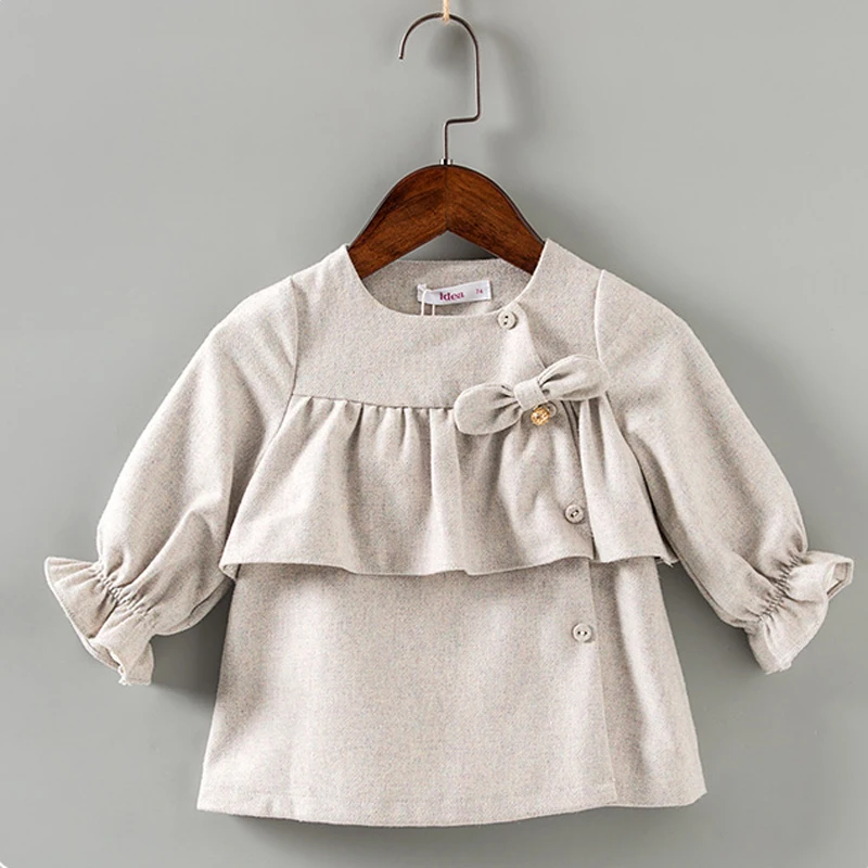 OEM Service Wholesale kids clothing 0-4 Years Old Baby Children Girl Coat