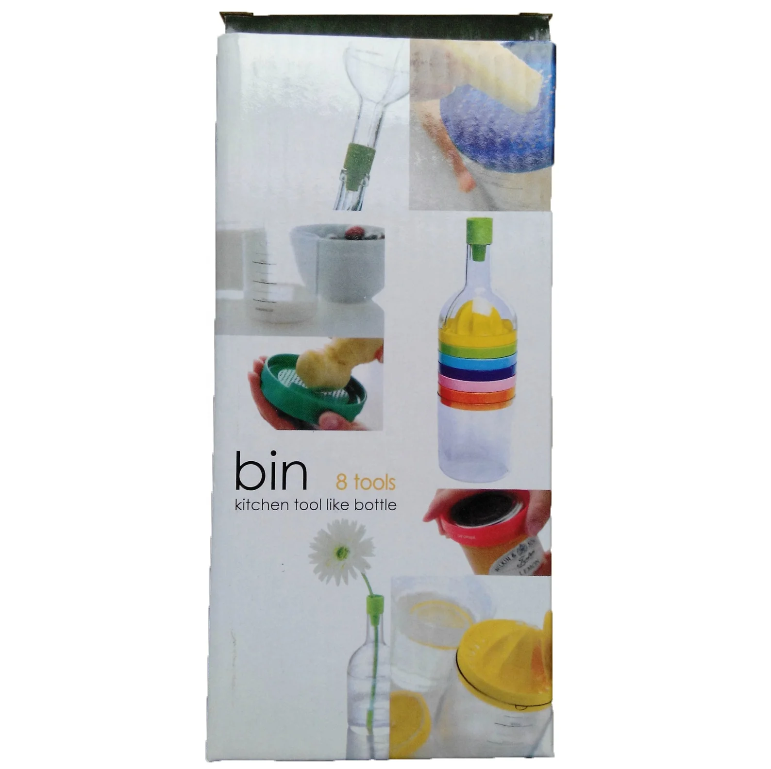 
Multipurpose Bin Bottle 8 in 1 names of Kitchen Utensils Gadgets Maker 