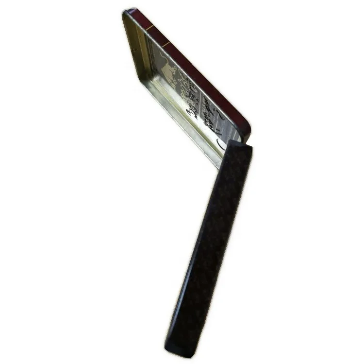 92*67*13mm factory direct flip box tinplate custom