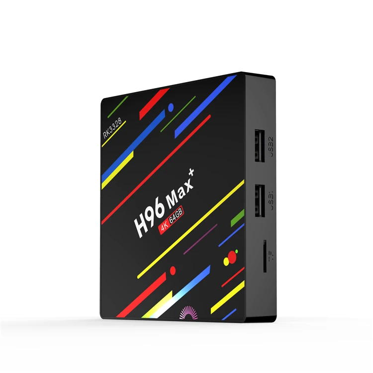 2019 H96 MAX Plus Smart TV Box Android 8.1 TV Box 4 gb Ram 32 gb Rom Rockchip RK3328 1080p 4 k H.265 USB3.0 IPTV Set Top Box