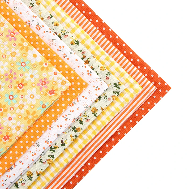 Basic Quality Cotton Material Charm Patchwork Fabric For Sewing DIY Crafts  9.8*9.8'