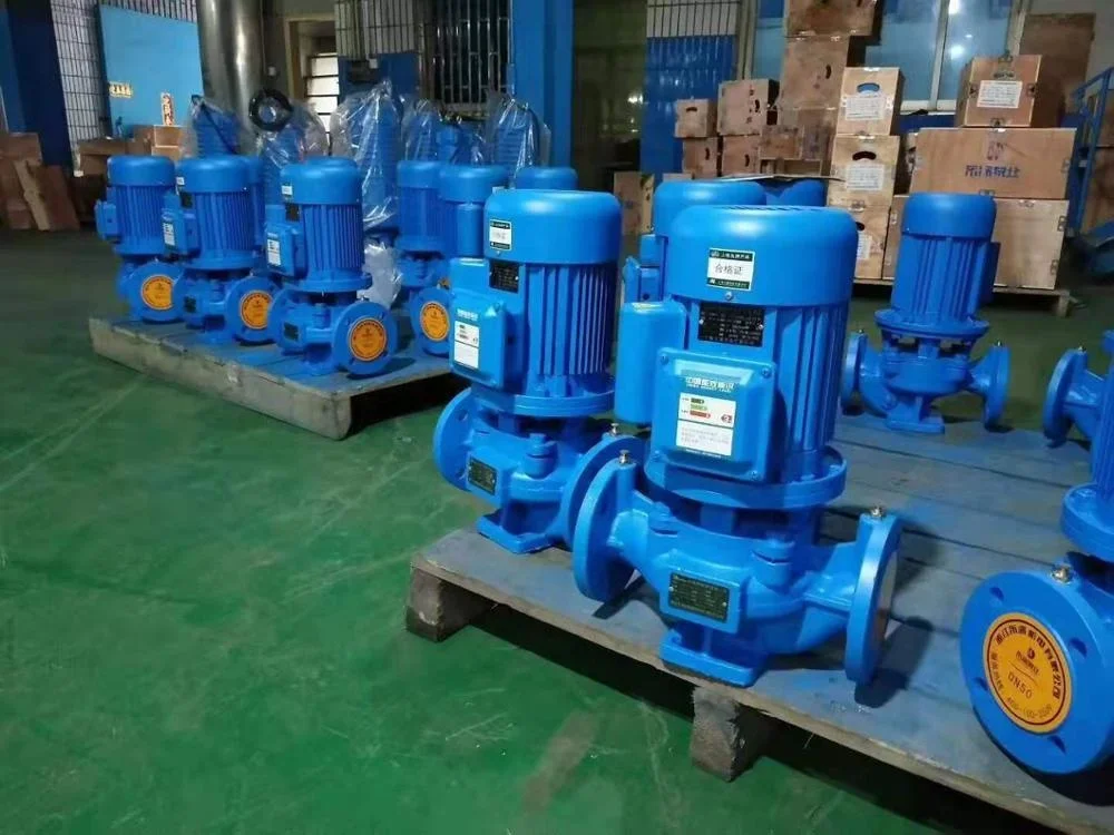 ISW ISG high pressure 10hp 15hp 20hp 25hp 30hp 75hp horizontal and vertical inline pumps