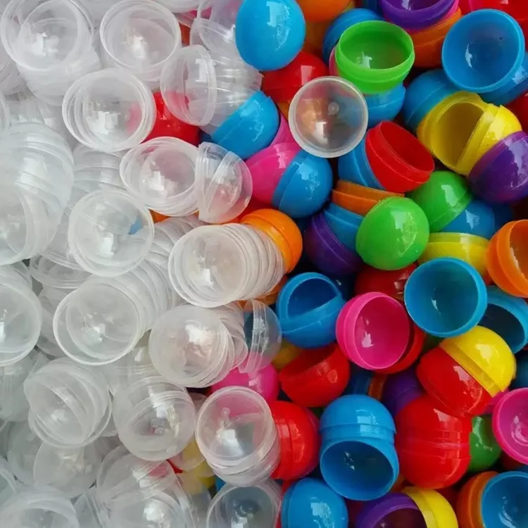 MIni Small Plastic Empty Capsules Ball Sticky Snake Toys Egg For Vending Machine