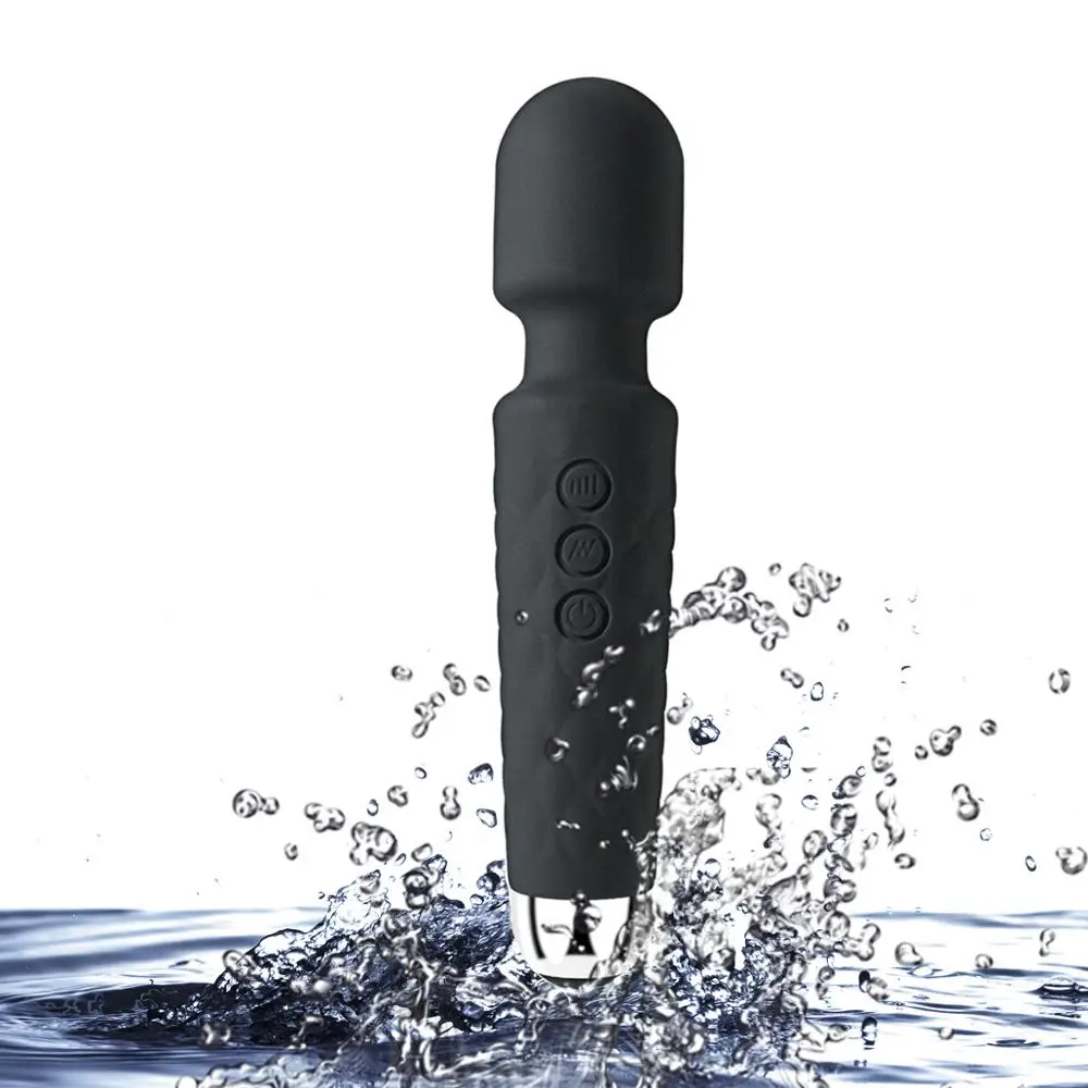 New 10 Speeds Wand Massager,Big Body Stick AV Vibrators Sexy Clit Vibrator Sex Toys for Women Rechargeable
