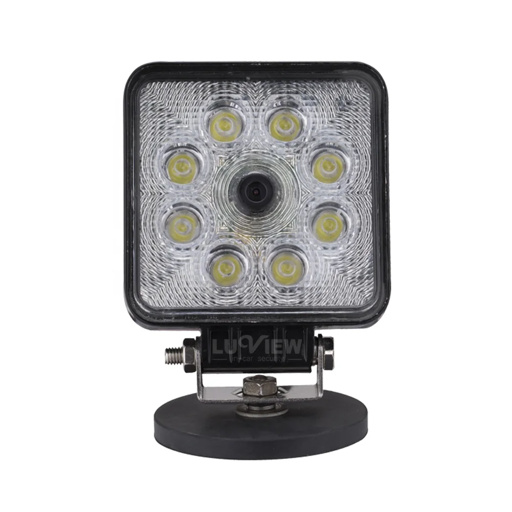 
High Quality Waterproof IP69K Car Lamp Camera with LED 