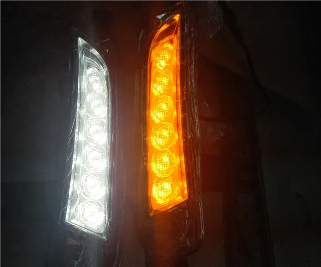 Hotselling Led Drl Auto Fog Lights For Suzuki Grand Vitara 4x4 2016 2017 2018 2019