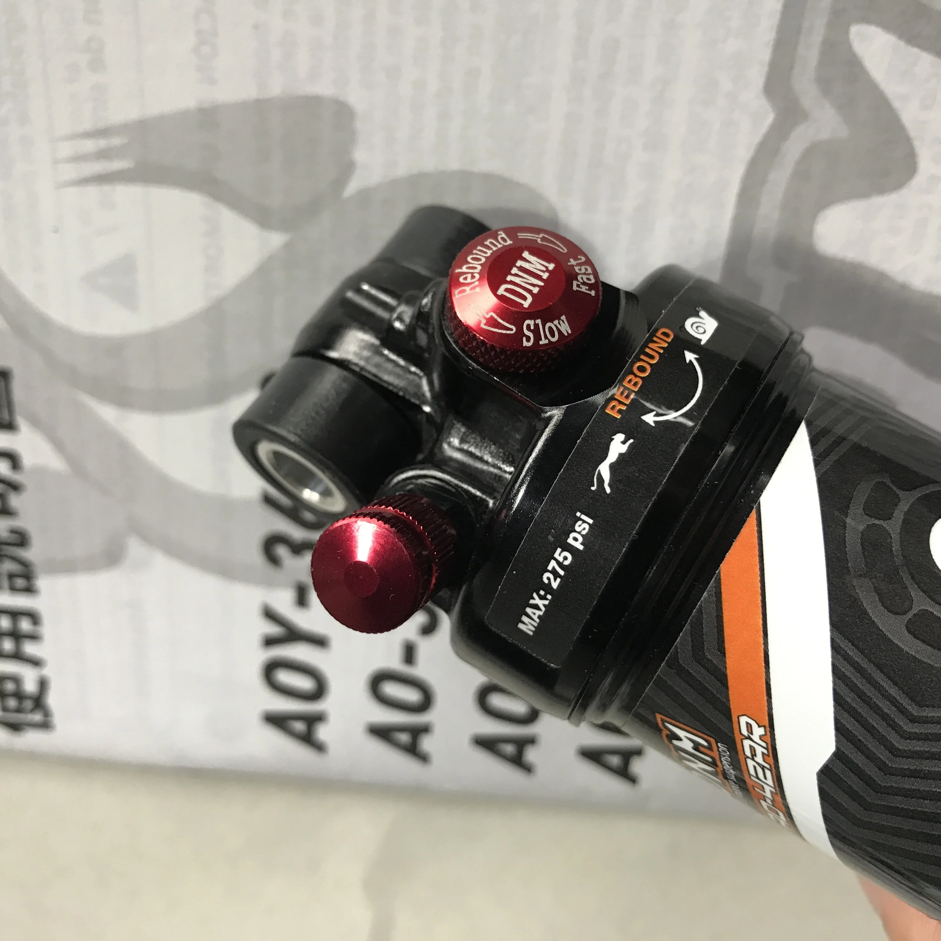 DNM Air Shock AO-42AR bike rear suspension air shock absorber/doodlebike